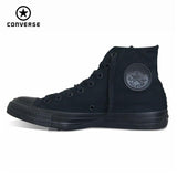 Original Converse all star shoes men women's sneakers canvas shoes all black high classic Skateboarding Shoes free shipping