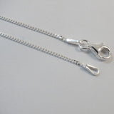 Sterling Silver CURB Chain Necklace 1.8mm 925 Italy 16", 18", 20", 24", 30" NEW